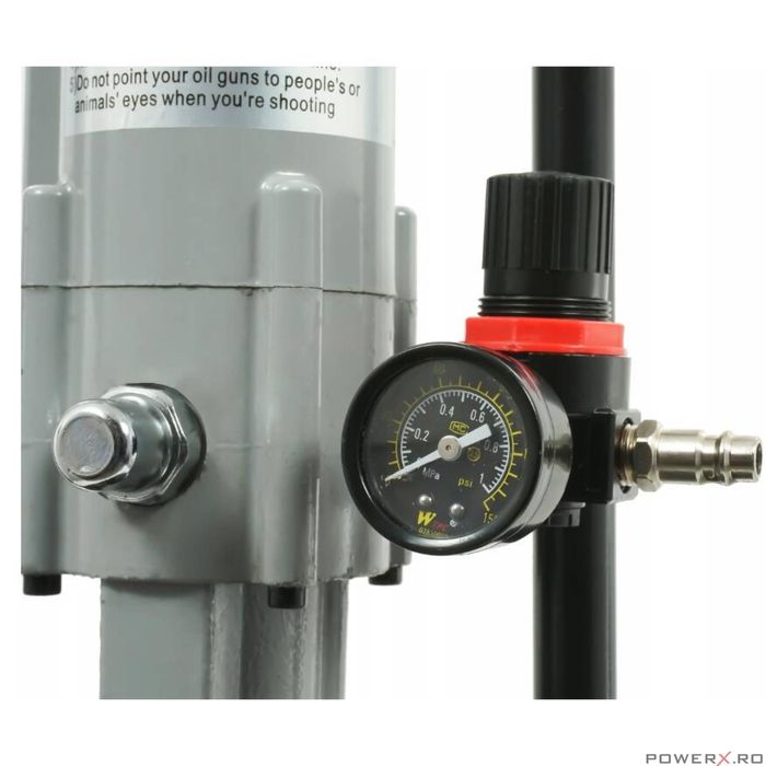 Statie de gresat actionata pneumatic,12 L, Verke