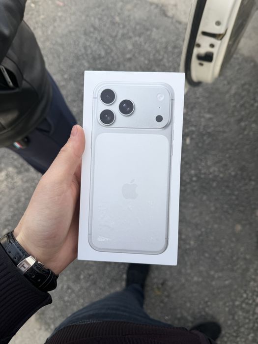 iPhone 17 pro max silver simkartali ideal sastayenya