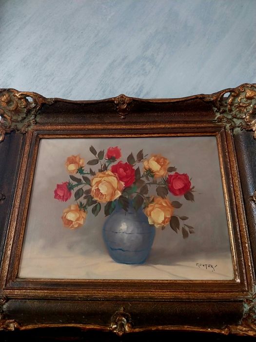 Tablou vechi / Semnat REUTER / Ulei pe pânză