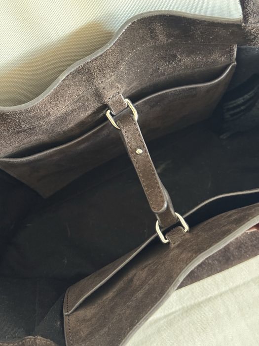 Дамска велурена чанта Massimo Dutty