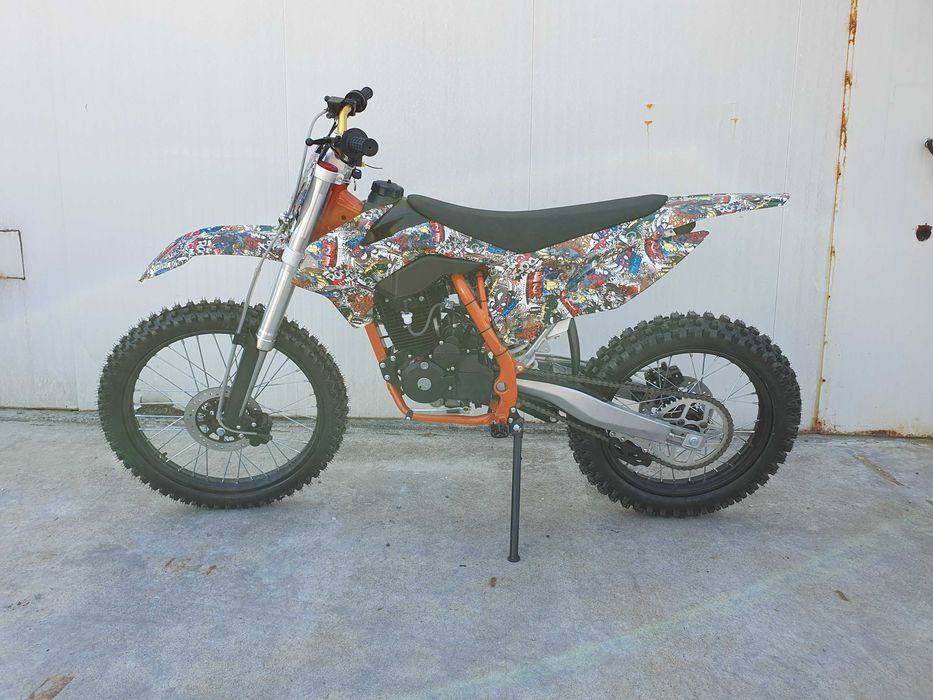 Кросов мотор EcoWay D7-09 250СС 25kW, 5F/N/R, 4-тактов бензинов