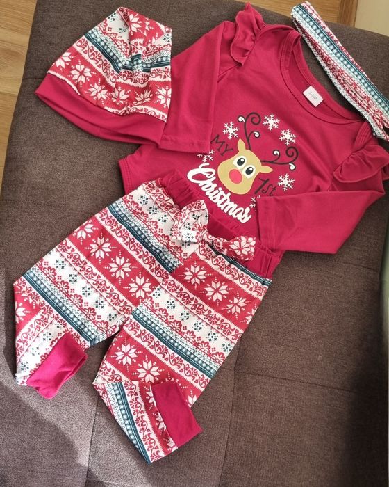 Коледен комплект за момиченце