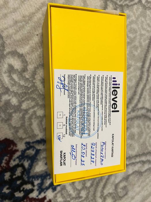 Poco x7 pro срочно сотилади тел идеал
Holati ideall 
Karobka dakumet
P