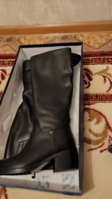 Продам сапоги зимние, кожаные.