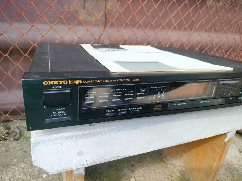 onkyo top tuner de top transport inclus