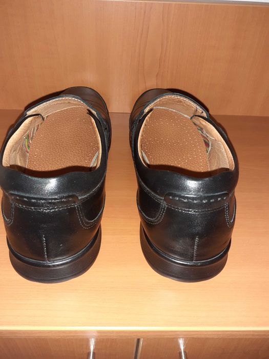 Pantofi barbatesti din piele neagra, marca Gitanos , marimea 42