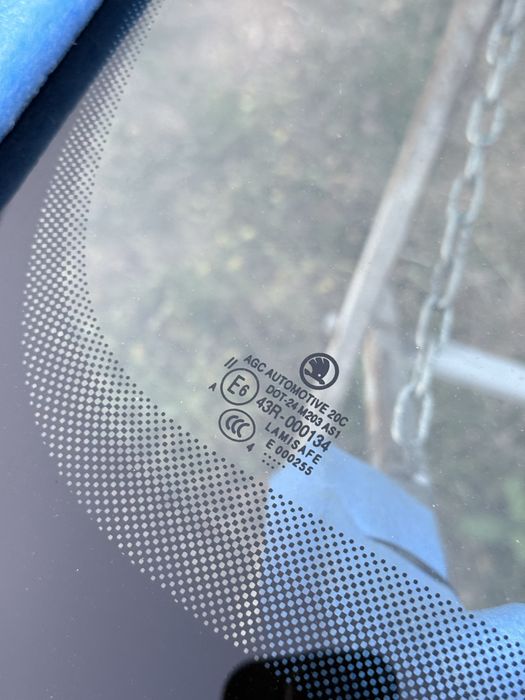 Parbriz ORIGINAL și NOU Skoda Fabia 3 cu SENZOR, 2015-2023, 6V0845011S