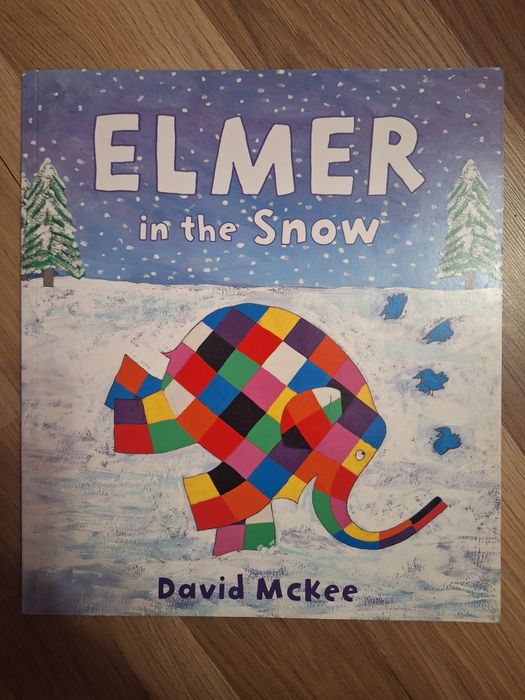 10 книги на английски език за слончето Елмер / Elmer