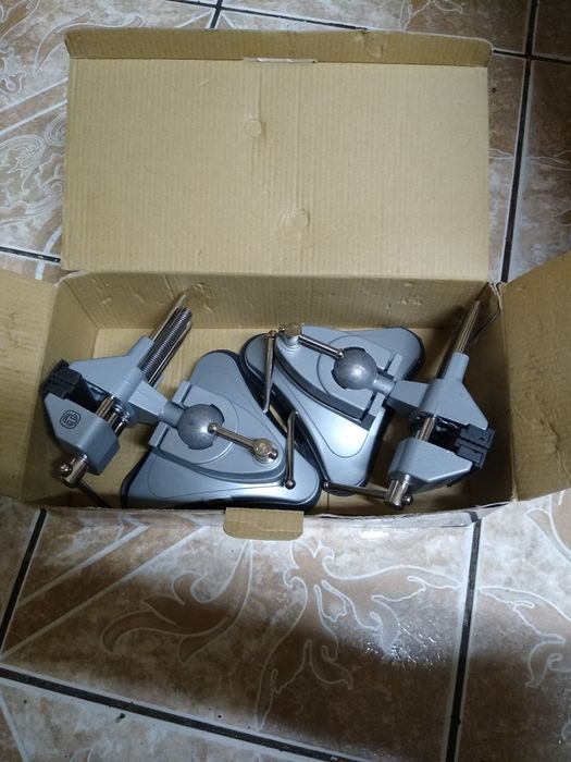 Pachet de doua menghine din aluminiu, rotative prindere cu ventuza,