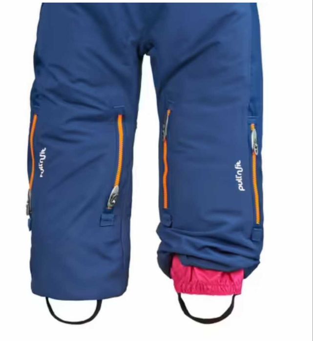Costum săniuș/schi XWARM PULL'N FIT Roz-Albastru Bebe