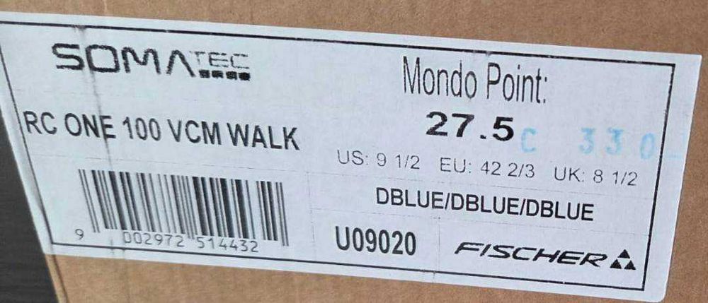 Fischer Rc One 100 VCM WALK, 27,5