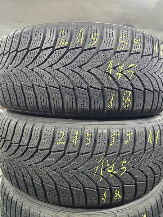 4x 215/55/17 M+S NEXEN 2018 Stare excelentă