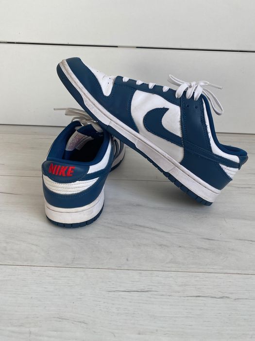 Nike Dunk white and blue