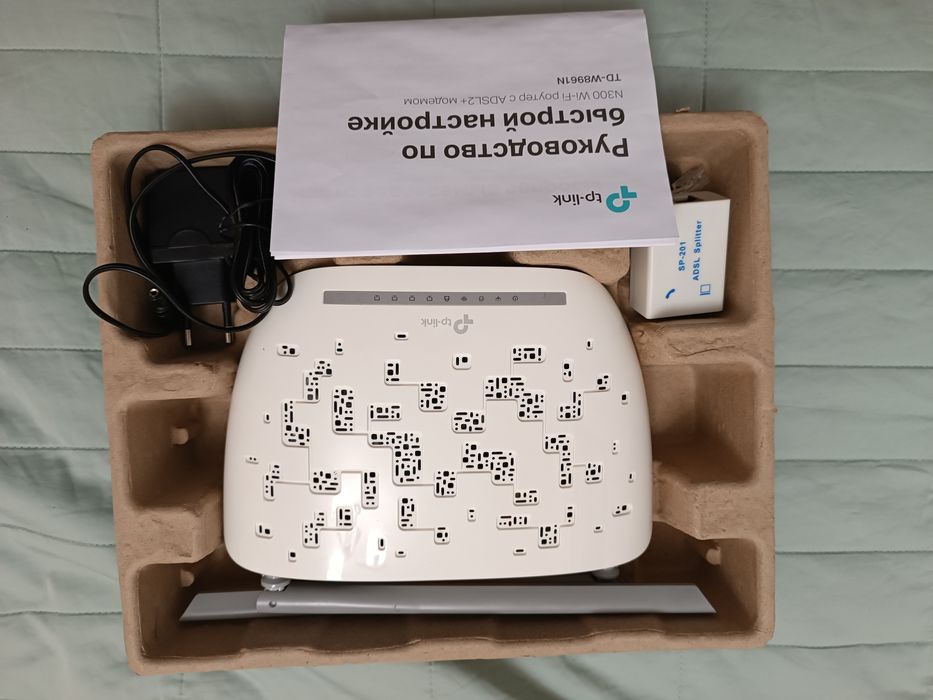Продам Wi-Fi модем-роутер TP-Link TD-W8961N.
Скорость до 300 Мби