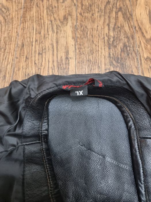 Vesta moto piele bovina
