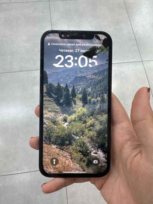 12 iphone 128GB  Б/У