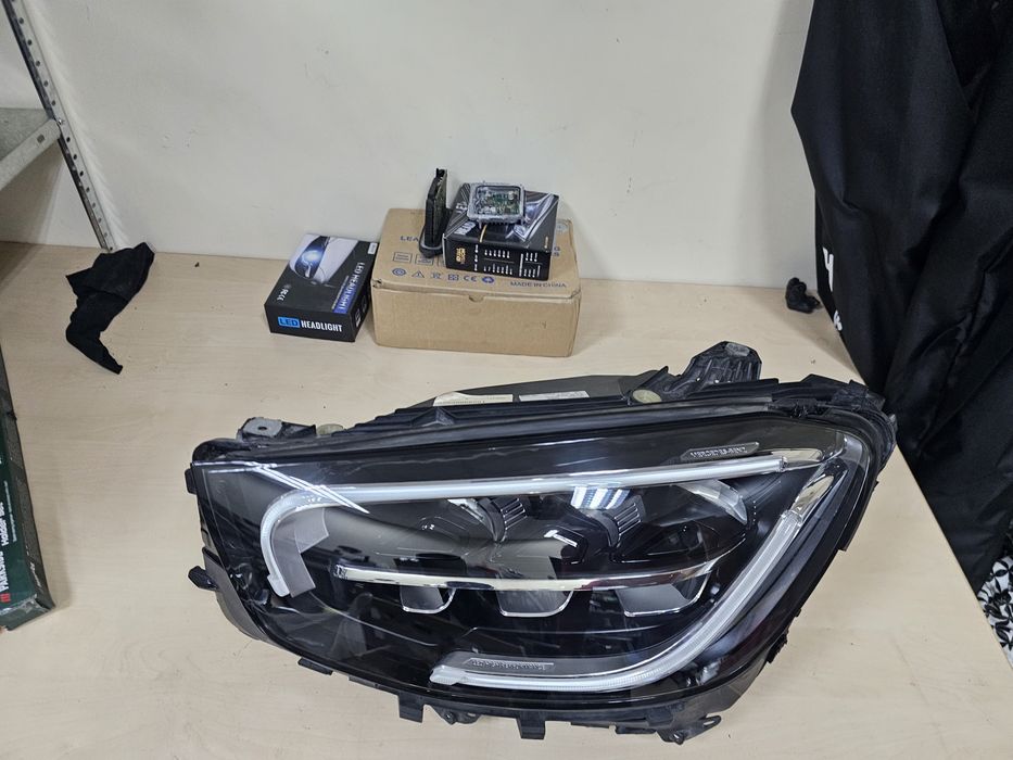 Ляв фар Mercedes GLC W253 LED lqv far мерцедес глц