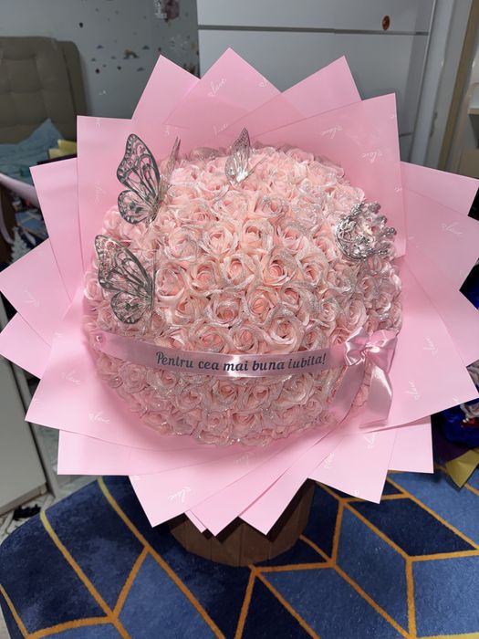 Buchete cu trandafiri din sapun