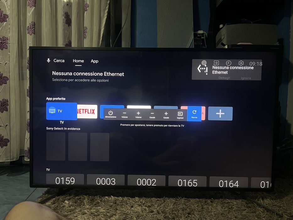 Vand televizor sony 145 diagonală