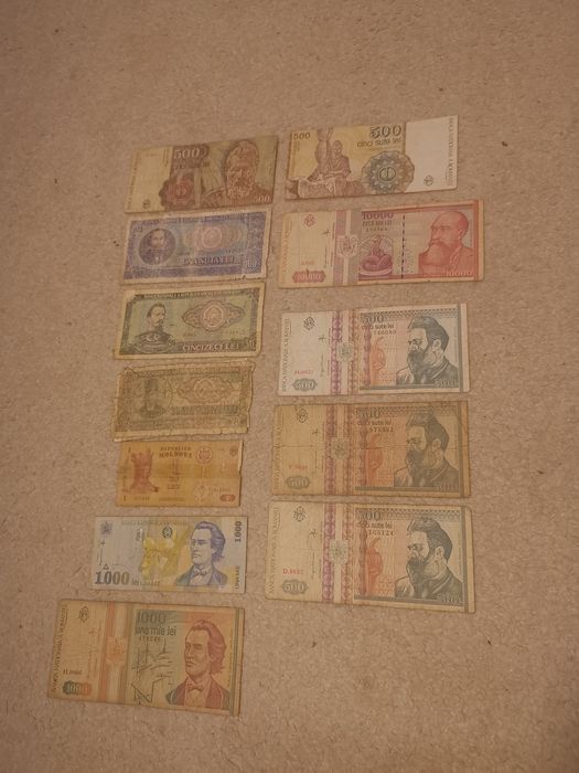 Colectie Monede si Bancnote vechi. Ocazie