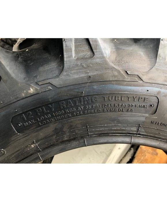 Anvelopa 12.4-24 OZKA KNK50 124A6 12PR TT  Cauciucuri tractor, Fiat, Case, Fendt, John Deere, New Holland, Massey Ferguson, UTB   Cauciucuri tractor,