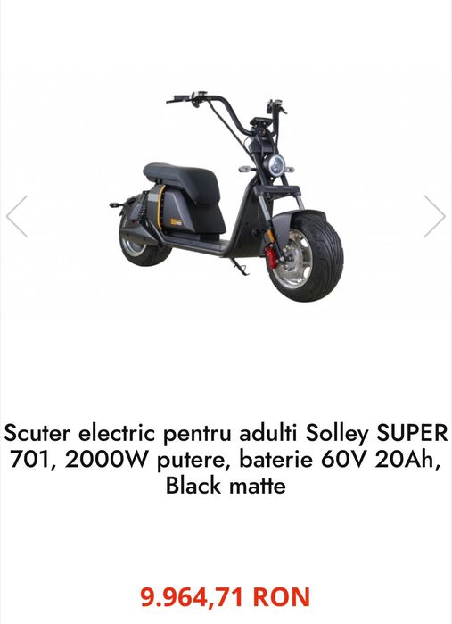 Scuter electric s701sport preț negociabil