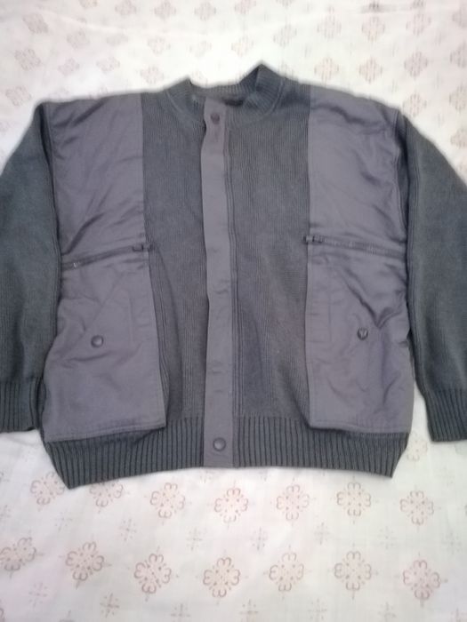 Pulover și vestă blugi