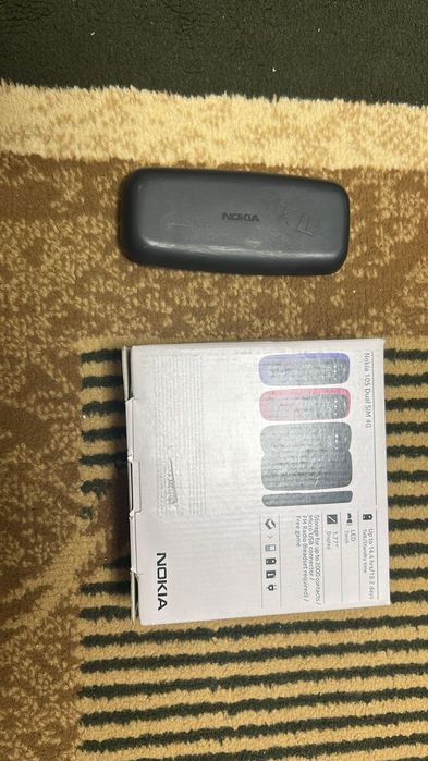 Nokia 105 4g в черном цвете