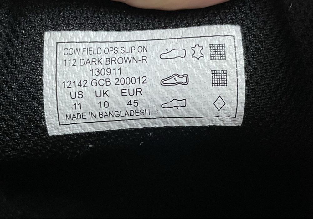 Мокасины 5.11 Tactical оригинал Кожа, 44