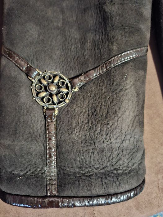 модная женская дубленка