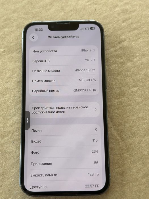Iphone 13 pro ..