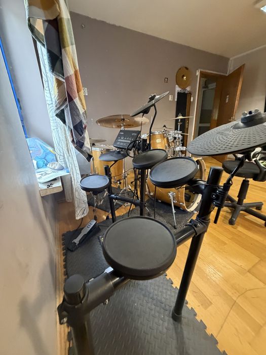 Професионални електронни барабани Yamaha DTX – като нови