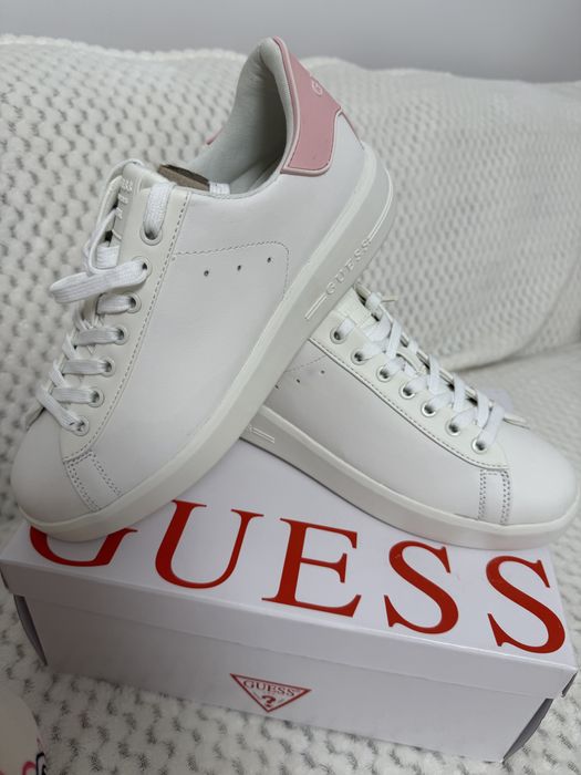 Pantofi sport de piele Guess