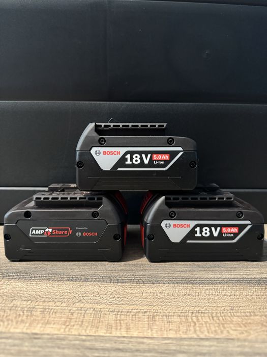 Acumulatori Bosch 18V  5.0 ah -  Noi !