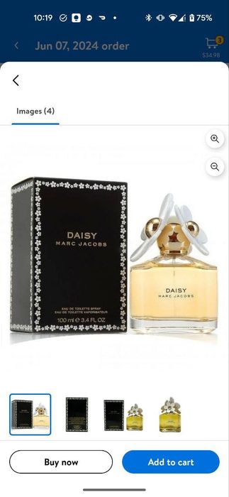 Парфюм для женщин Marc Jacobs Daisy новый невскрытый из  USA