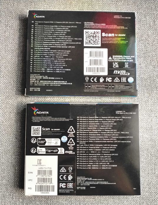 SSD Adata Legend 710 1Tb 2Tb Noi Gen 3