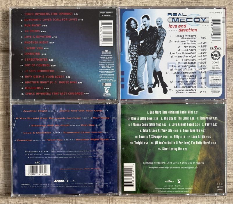 Pachet 4 Eurodance - Down Low/Real McCoy/Haddaway/Intermission/Rednex