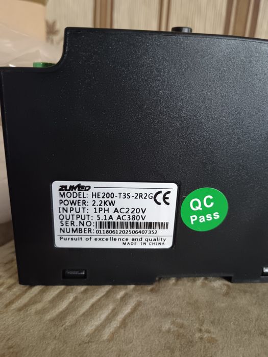 Частотный преобразователь Zuked