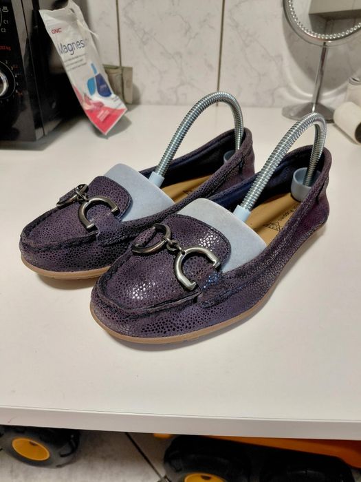 Balerini  Hush Puppies,culoare mov, mas 38