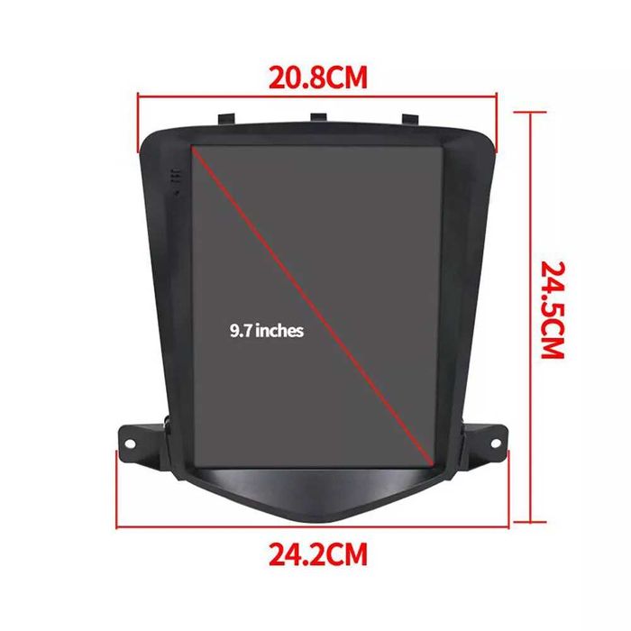 Мултимедия за Chevrolet Cruze J300 навигация вертикална 2DIN 2008-2012
