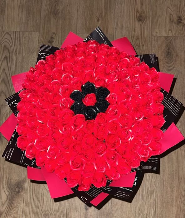 Aranjamente florale cu trandafiri din săpun