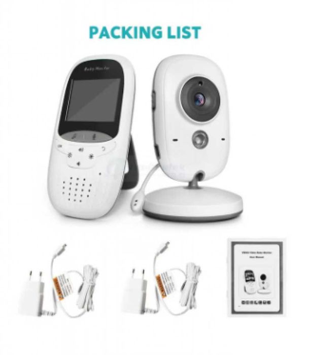 Видео бебефон с камера,2.0 инча монитор,VB602