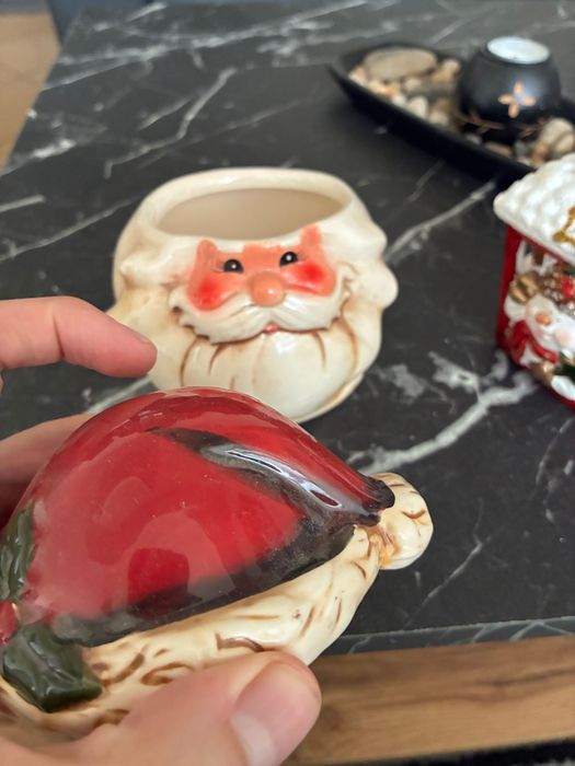 Коледни украси и свещници къщи