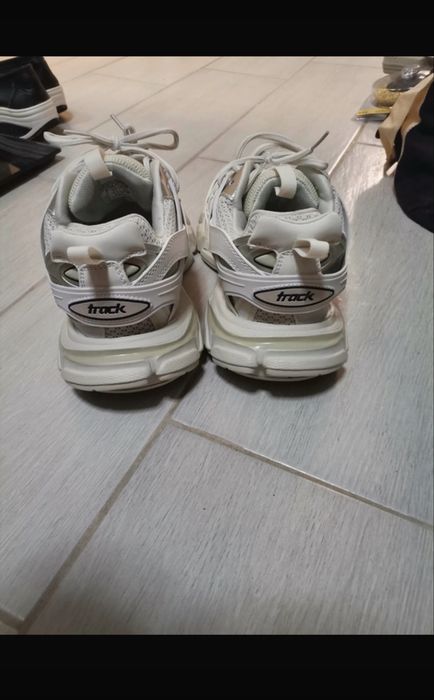 balenciaga track white