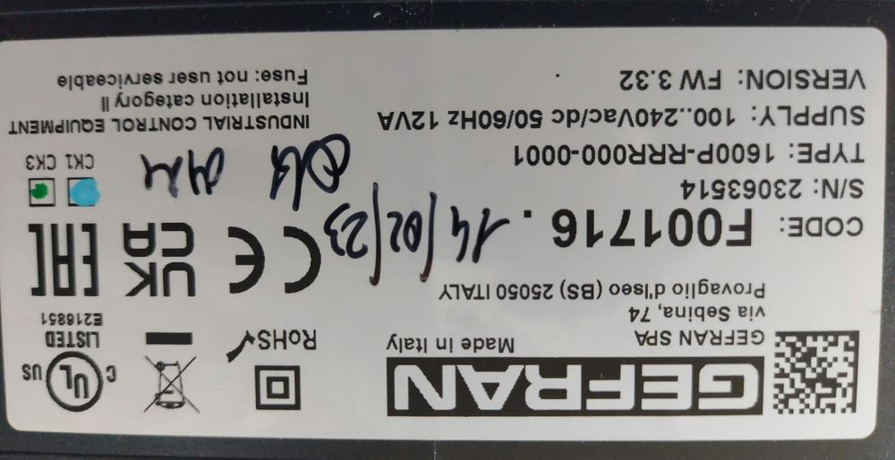 Gefran 1600P  продам