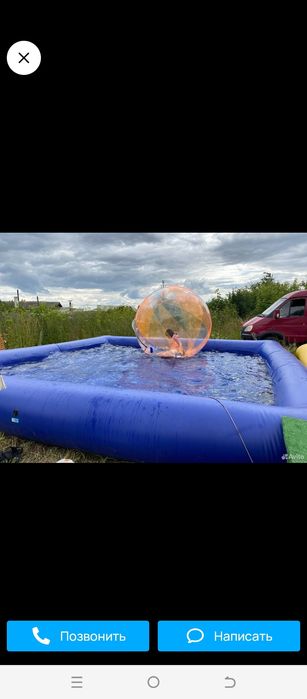 Надувной шар для бизнеса