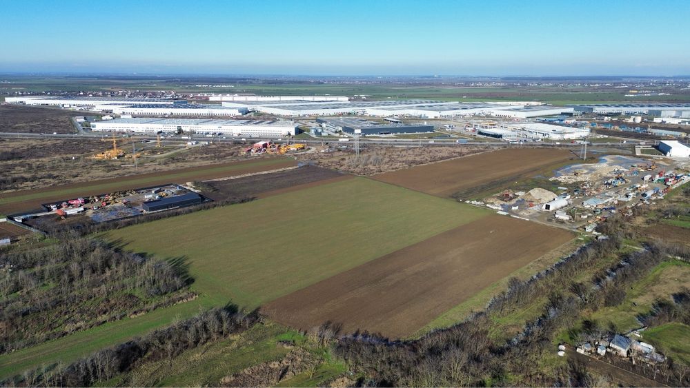 Teren industrial  de la 3000MP pana la 40.000mp Parcul Industrial A1 km23 Bolintin-Deal