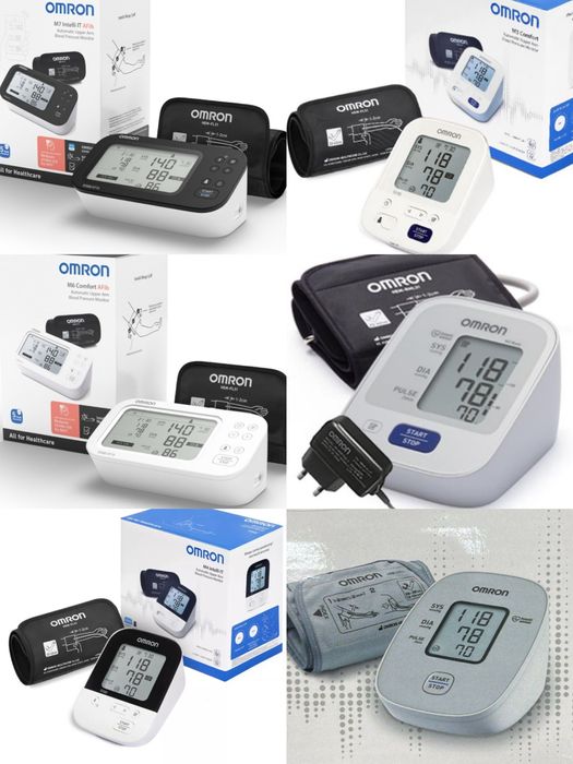 Omron m2 Basic, M2 +, M3 Comfort, M4 Intell, M 6, M 7