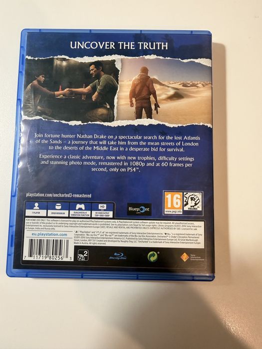 joc uncharted 3 editia remastered pt playstation4