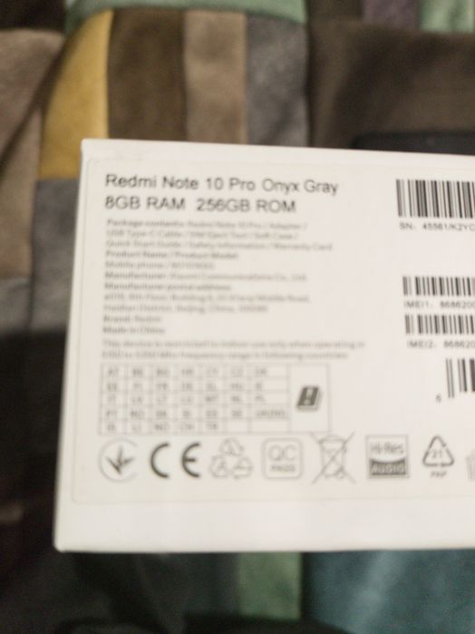 Редмим нот 10 про 256